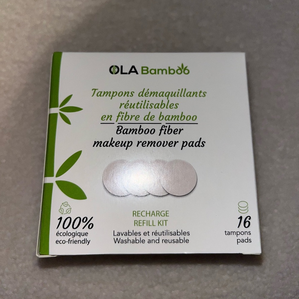 Ola Bamboo Reusable Make up remover pads